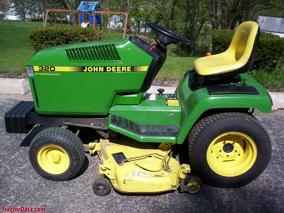 John Deere 320 Lawn Tractor Owners Manual