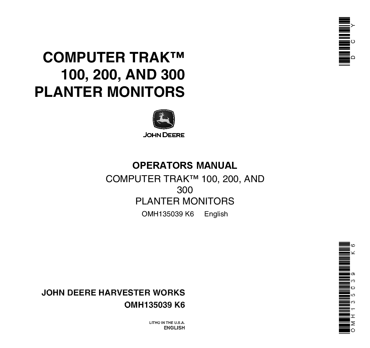 john-deere-computer-trak-100-200-300-planter-monitors-omh135039-operators-and-maintenance-manual